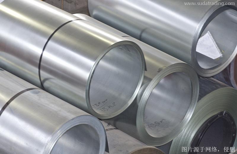 青島進口印度鋼卷報關資料金屬制品不銹鋼卷材清關